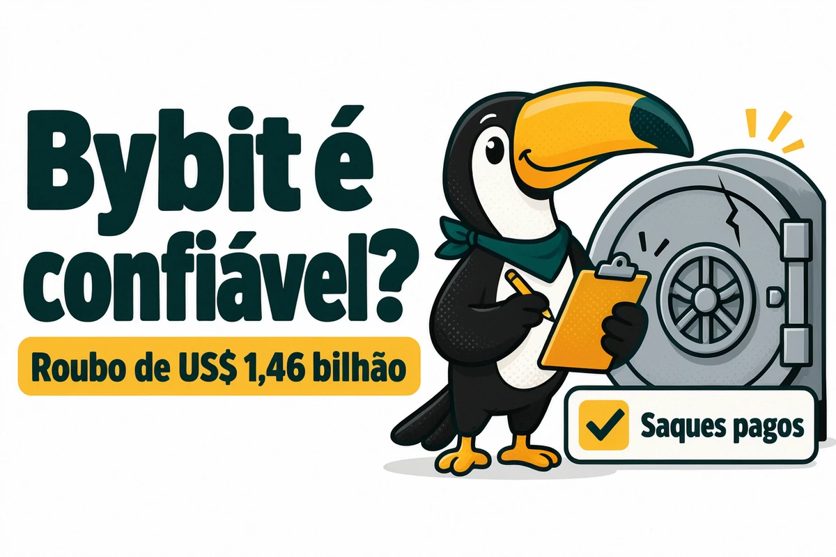 Tuca avalia se a Bybit é confiável depois do roubo de US$ 1,46 bilhão, com os saques pagos